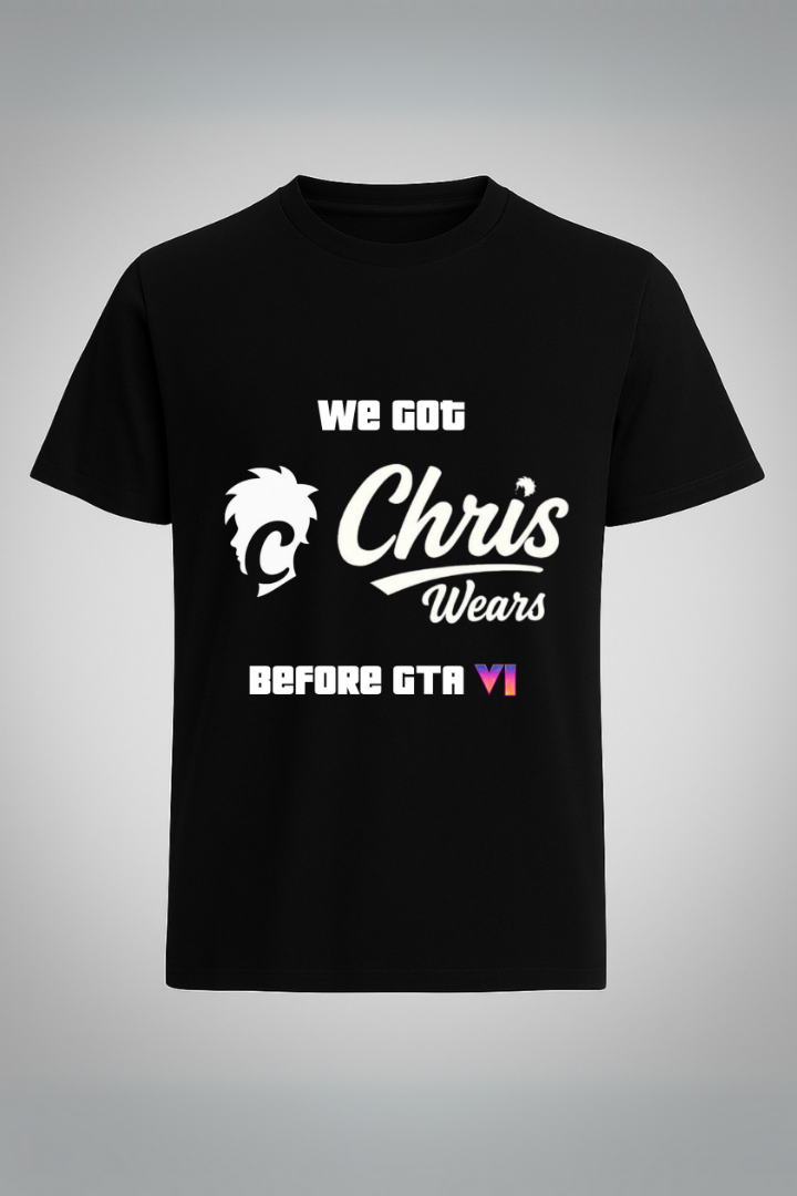 Chris Wears Oversized Unisex T-Shirt – Limited Drop Before GTA VI!